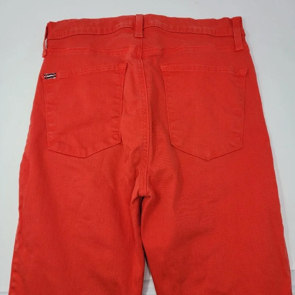 Alice +‎ Olivia Size 29 Bright Red Women's Skinny Denim Jeans - Picture 4 of 6